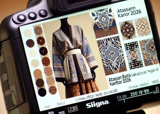 Atasan Batik Kantor 2026: Hot, Rapi, Elegan