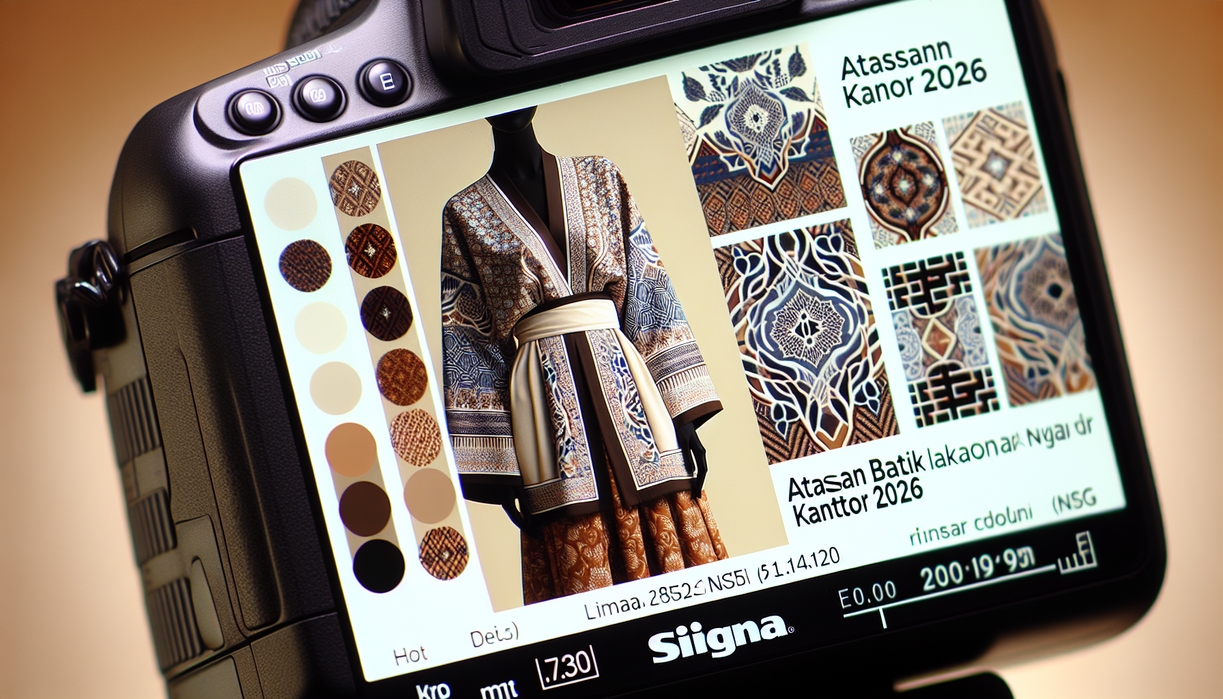 Atasan Batik Kantor 2026: Hot, Rapi, Elegan