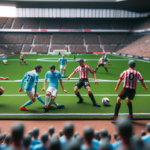 alt_text: Pertandingan Sunderland vs Man City, penguasaan bola tinggi Man City tapi nihil gol.