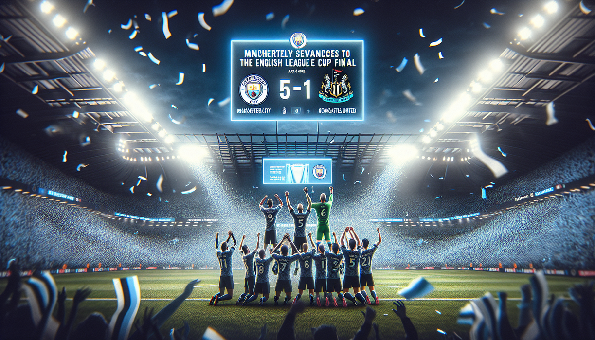 Manchester City vs Newcastle United: Panggung Dominasi di Piala Liga