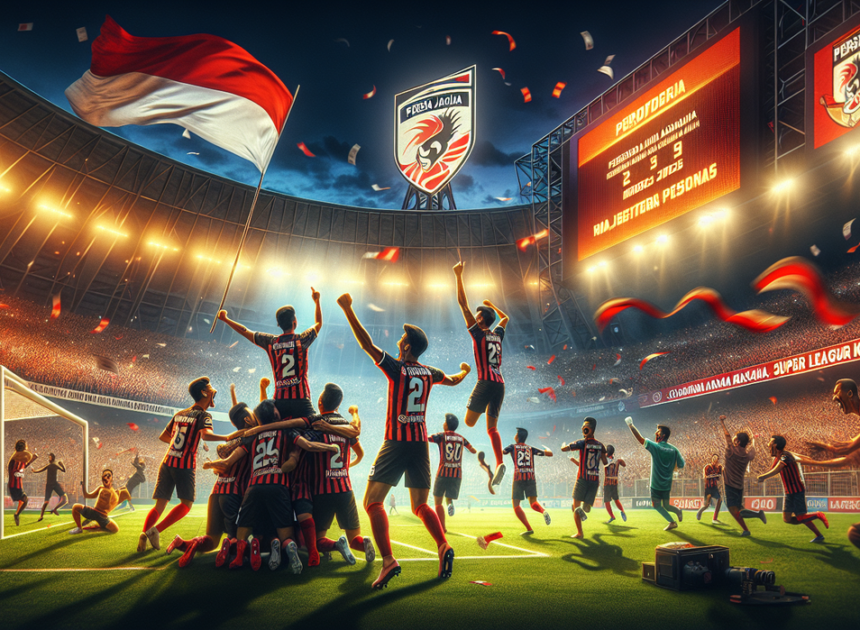 Persija Jakarta Kian Garang, Poin Samai Persib