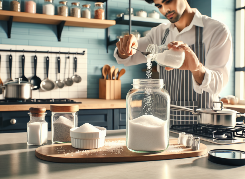 7 Trik Simpan Garam Tetap Kering Meski Dapur Panas