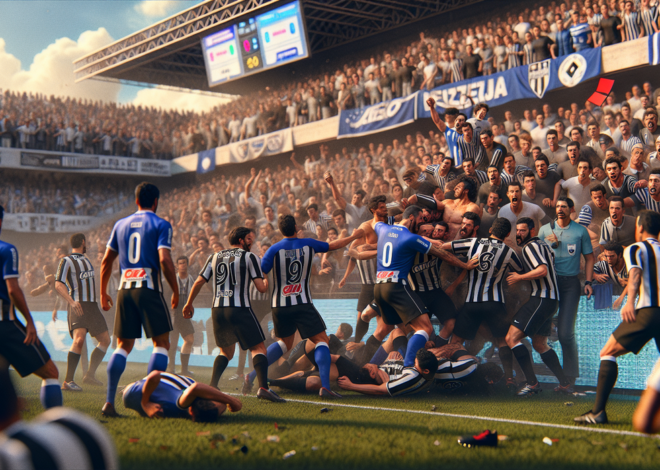 23 Kartu Merah di Laga Cruzeiro vs Atletico Mineiro