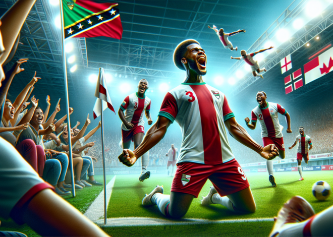 Air Mata Beckham Putra di Laga Indonesia vs Saint Kitts