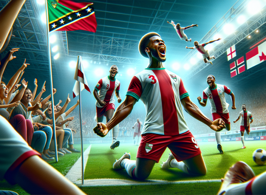 Air Mata Beckham Putra di Laga Indonesia vs Saint Kitts