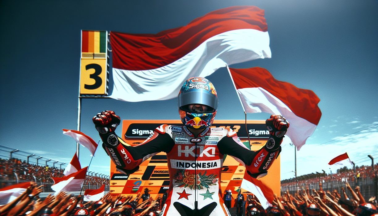 Hasil Cemerlang Veda Ega Pratama di Puncak Moto3