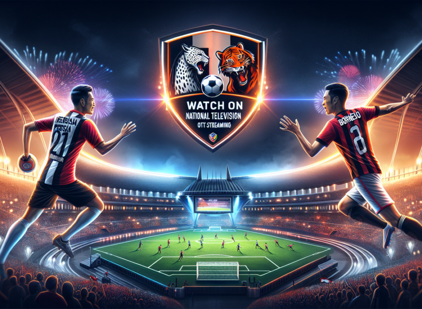 Jadwal Persija vs Borneo FC: Pesta Bola di Layar Kaca