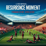 alt_text: Liverpool tampil agresif dan terus menyerang, menunjukkan dominasinya di lapangan.