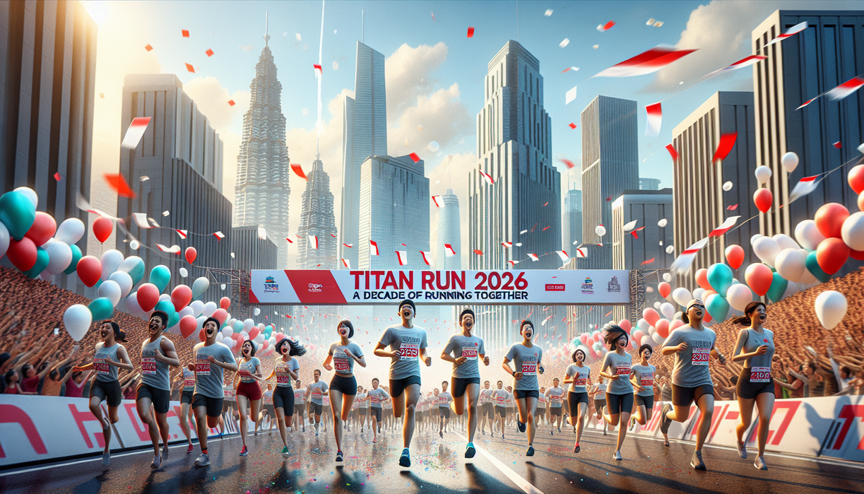 Acara Titan Run 2026: Satu Dekade Lari Penuh Makna