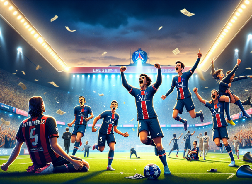 PSG Libas Nice 4-0, Dominasi Menuju Puncak