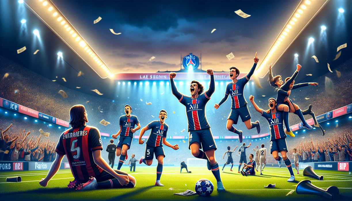 PSG Libas Nice 4-0, Dominasi Menuju Puncak