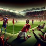 alt_text: Manchester United merayakan kemenangan comeback di turnamen Sesko Menyala.