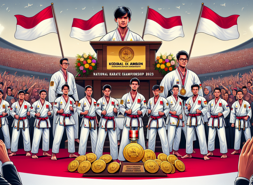 12 Medali Karate Ambon: Kebangkitan Olahraga Timur