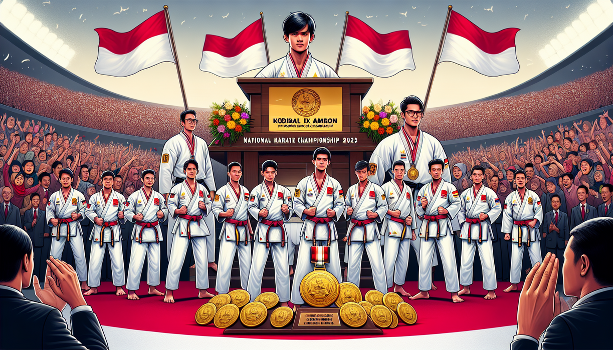 12 Medali Karate Ambon: Kebangkitan Olahraga Timur