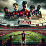 alt_text: Arsenal kalah di kandang sendiri, suasana kecewa menyelimuti Emirates Stadium.