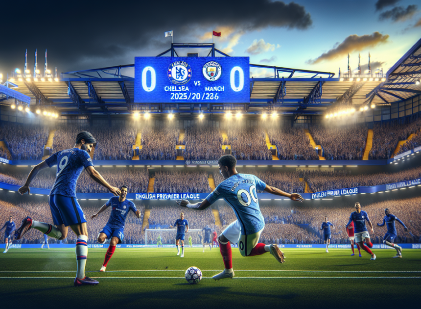 Chelsea vs Manchester City: 45 Menit Tanpa Gol Penuh Ketegangan