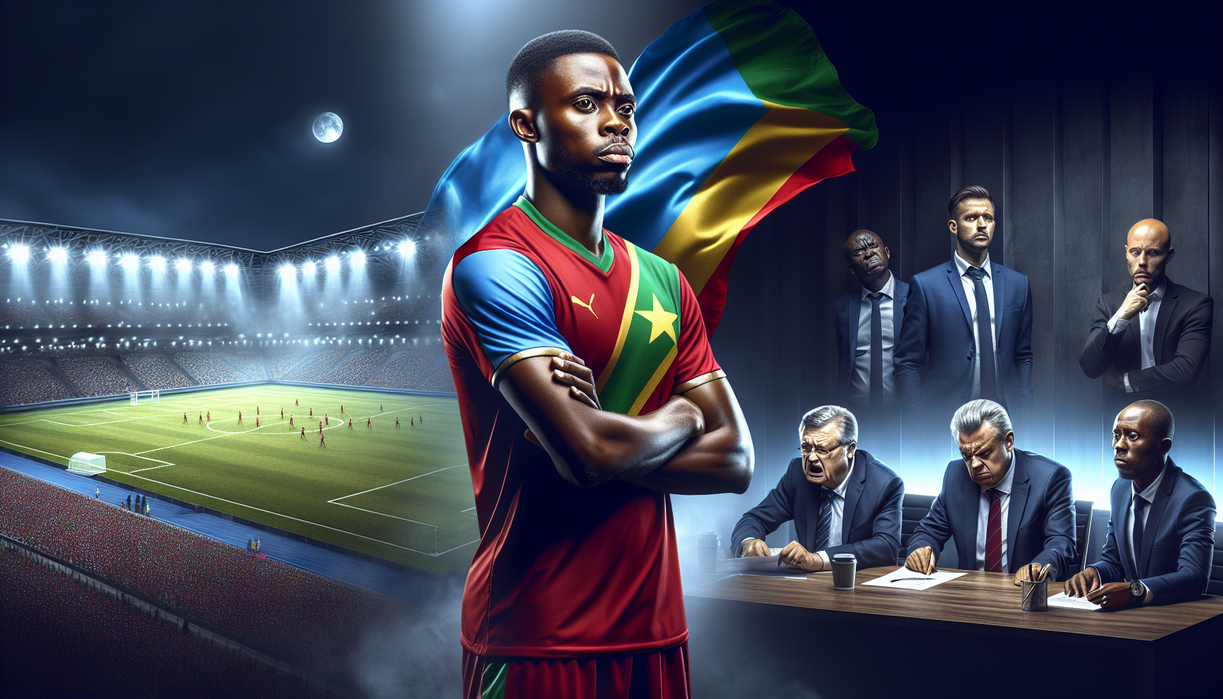 Drama Pemain Kongo Usai Playoff Piala Dunia