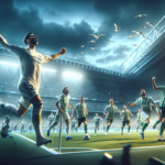 alt_text: Bellerin mencetak gol penyeimbang, batalnya kemenangan Madrid dalam laga La Liga.