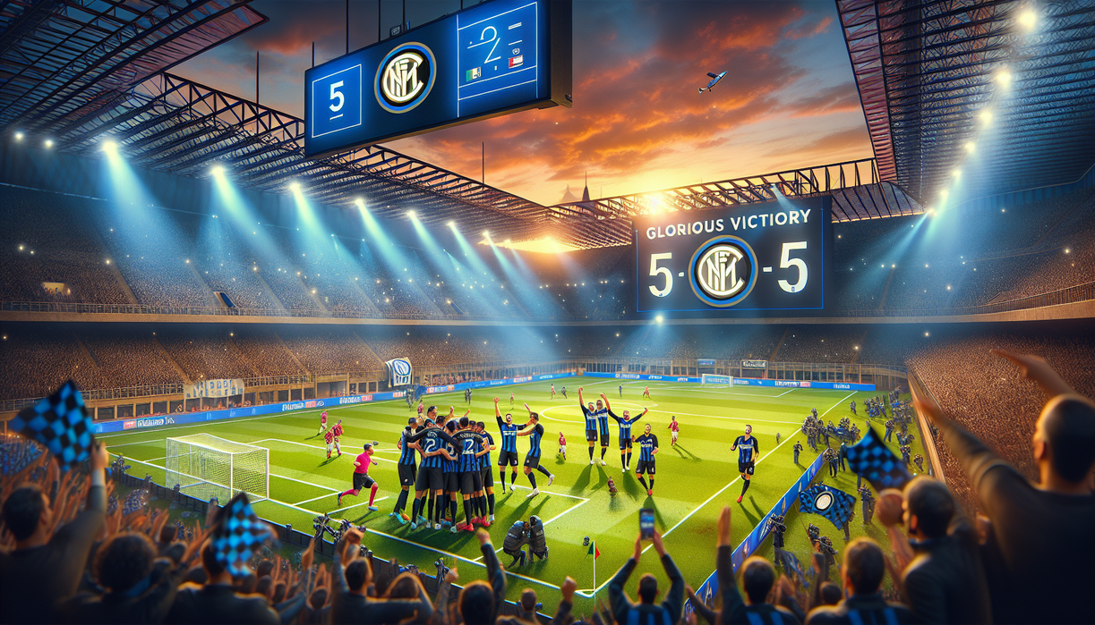 Inter Milan Pesta Gol Kontra Roma, Pesan Serius Soal Scudetto