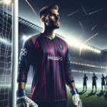 alt_text: Marc-André ter Stegen penuh keyakinan, simbol kebangkitan baru untuk tim Barcelona.