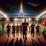 alt_text: Suasana tegang di Anfield saat Liverpool bersiap melawan PSG dalam duel sengit.