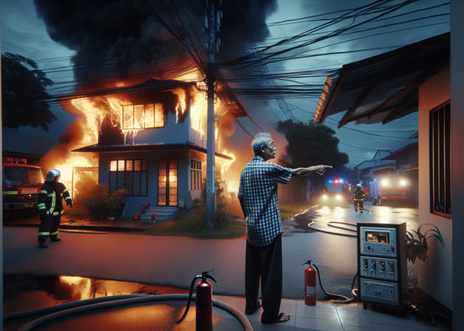 Pemasaran Keselamatan Rumah di Balik Api Gunung Tua