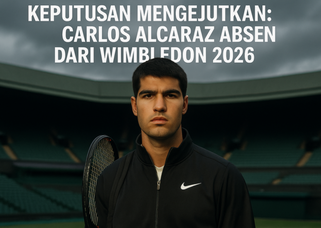 Alcaraz dan Musim Wimbledon 2026 yang Hampa