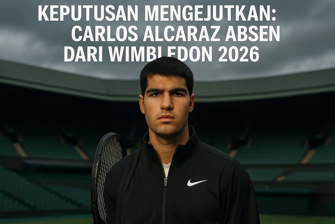Alcaraz dan Musim Wimbledon 2026 yang Hampa
