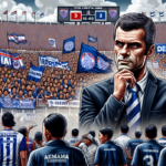 alt_text: Poster Arema FC vs Derby Jatim: "Saatnya Bangkit" tertera bersama logo klub.
