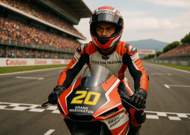 Desain Grafis & Drama Kualifikasi Moto3 Catalunya