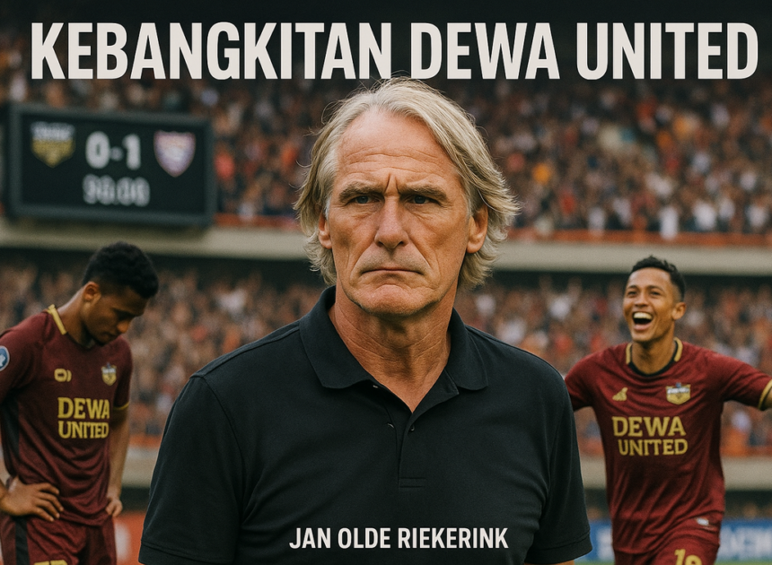 Dewa United Bangkit: Evaluasi Tajam Jan Olde Riekerink