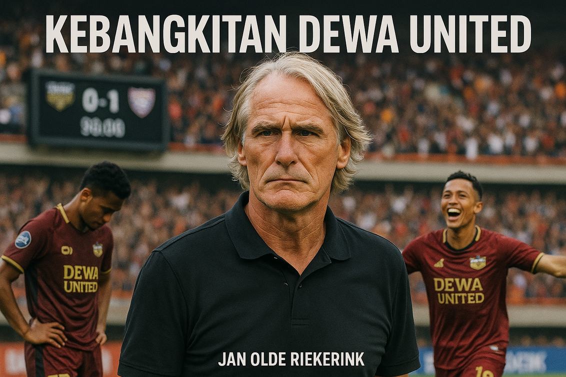Dewa United Bangkit: Evaluasi Tajam Jan Olde Riekerink