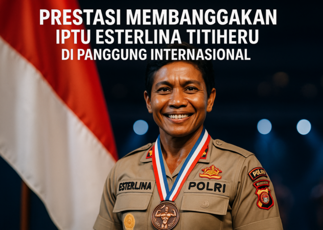 Iptu Esterlina Titiheru: Konten Inspirasi dari Ruang Polsek ke Panggung Binaraga