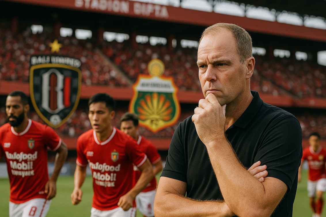 Johnny Jansen, Bali United dan Efek ChatGPT Jelang Bhayangkara