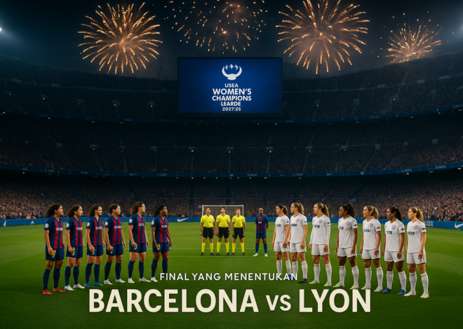 Liga Champions Wanita: Barcelona vs Lyon di VISION+
