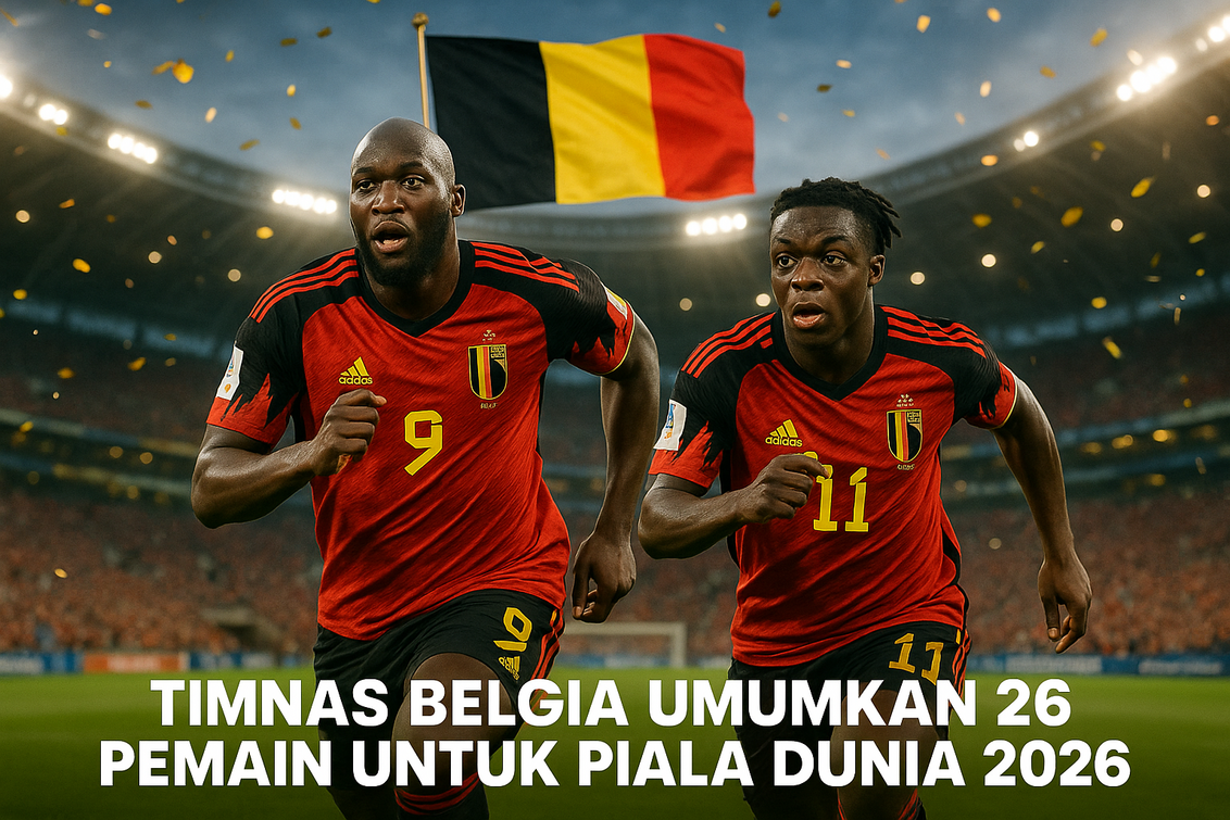 Membedah Konten Skuad Belgia di Piala Dunia 2026