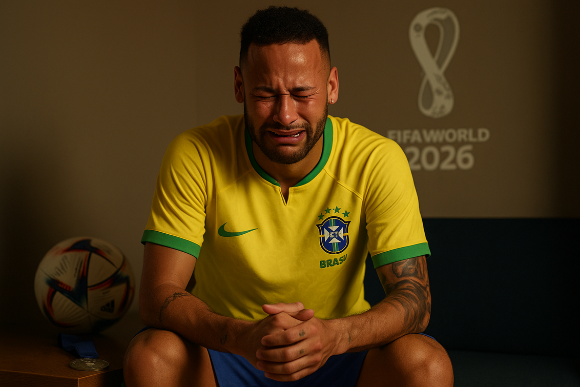 Neymar Nangis Berjam-jam Usai Dipanggil ke Piala Dunia