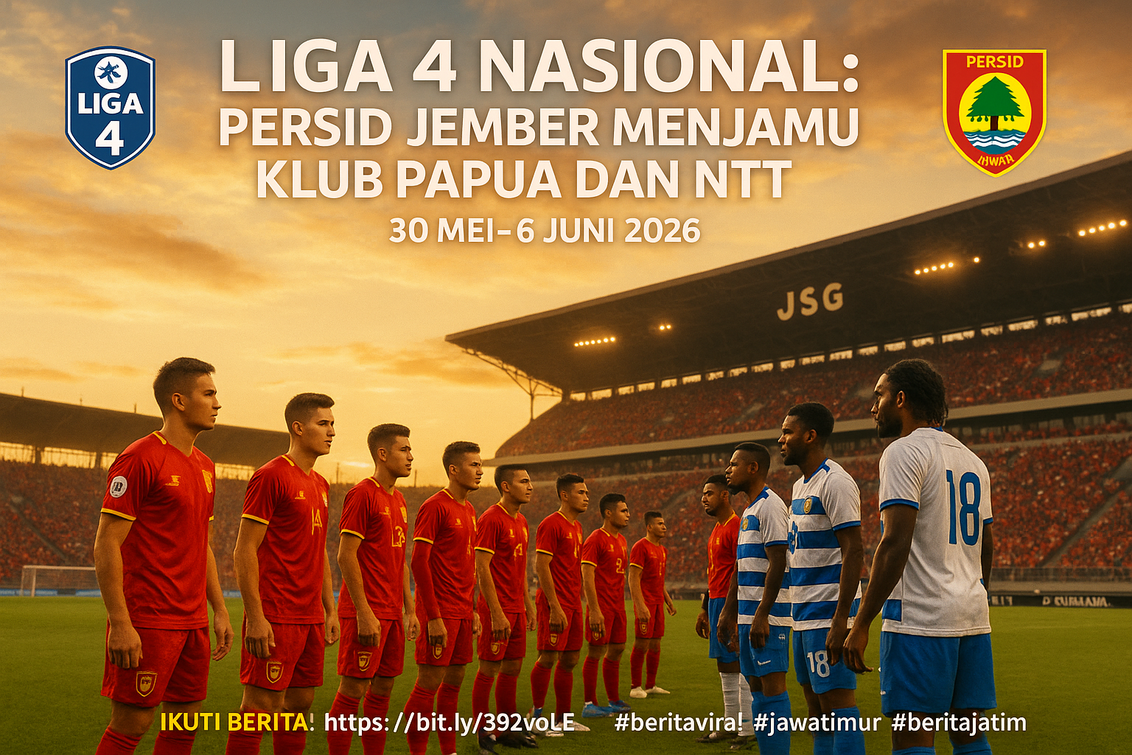 Persid Jember Menantang Timur: Panggung Liga 4 Nasional
