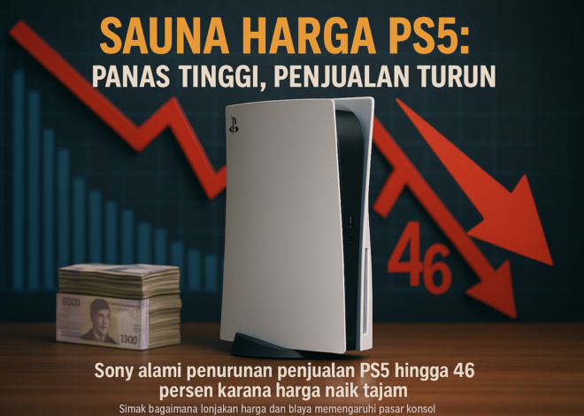 Sauna Harga PS5: Panas Tinggi, Penjualan Turun