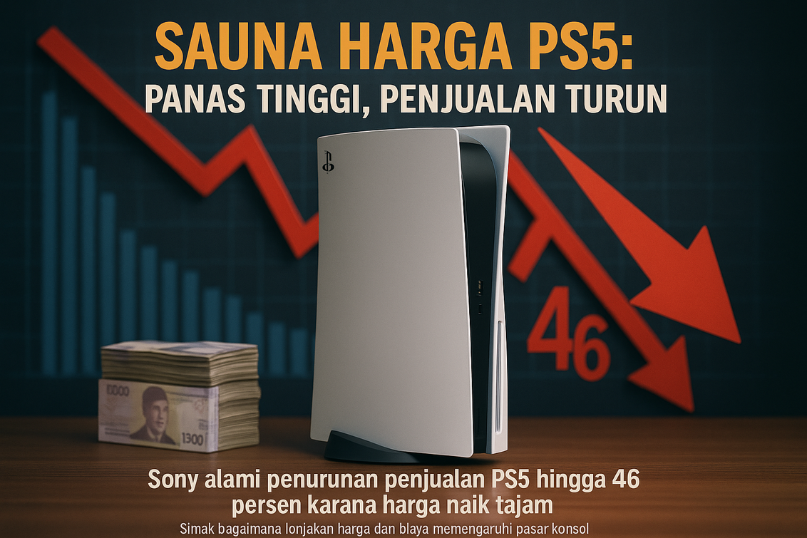 Sauna Harga PS5: Panas Tinggi, Penjualan Turun