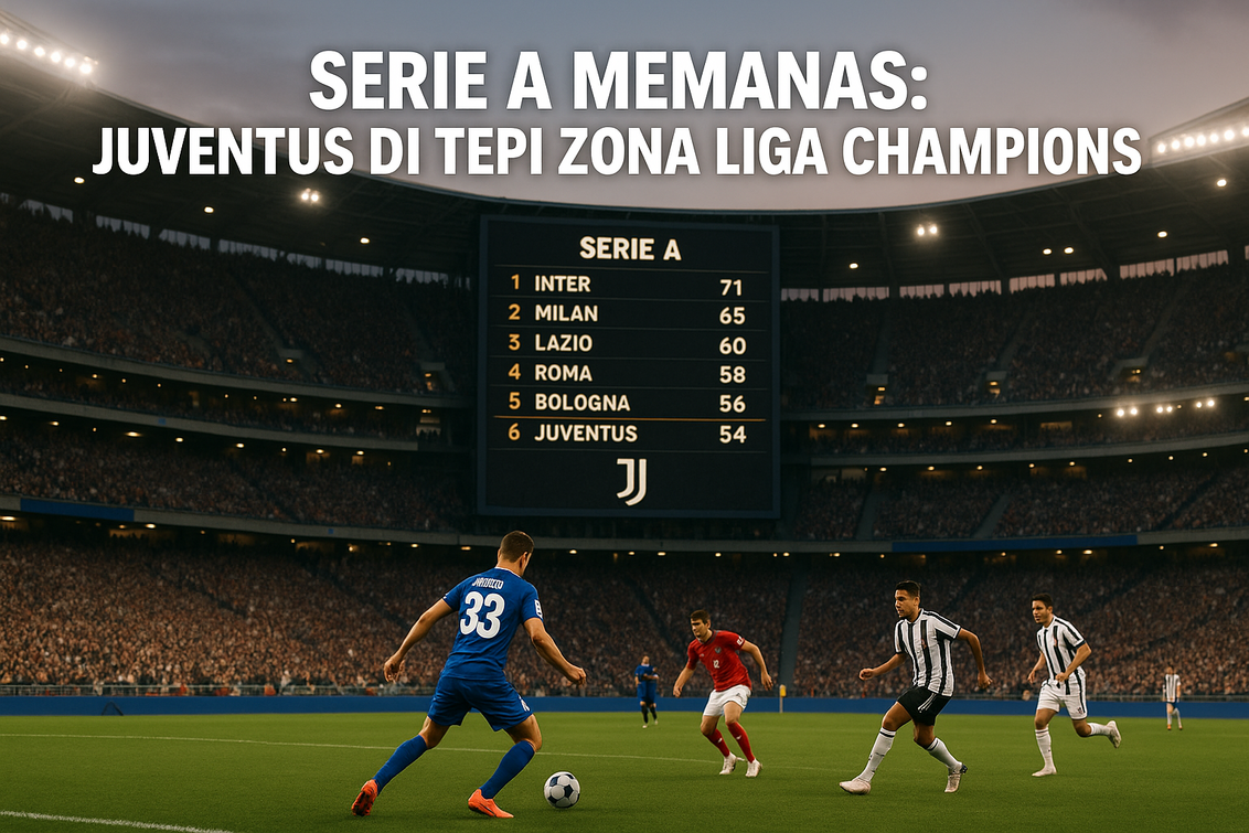 Serie A Memanas: Juventus di Tepi Zona Liga Champions