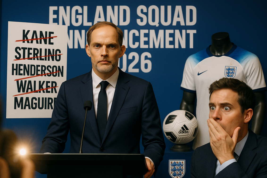 Skuad Inggris 2026: Era Baru Tanpa Nama Besar