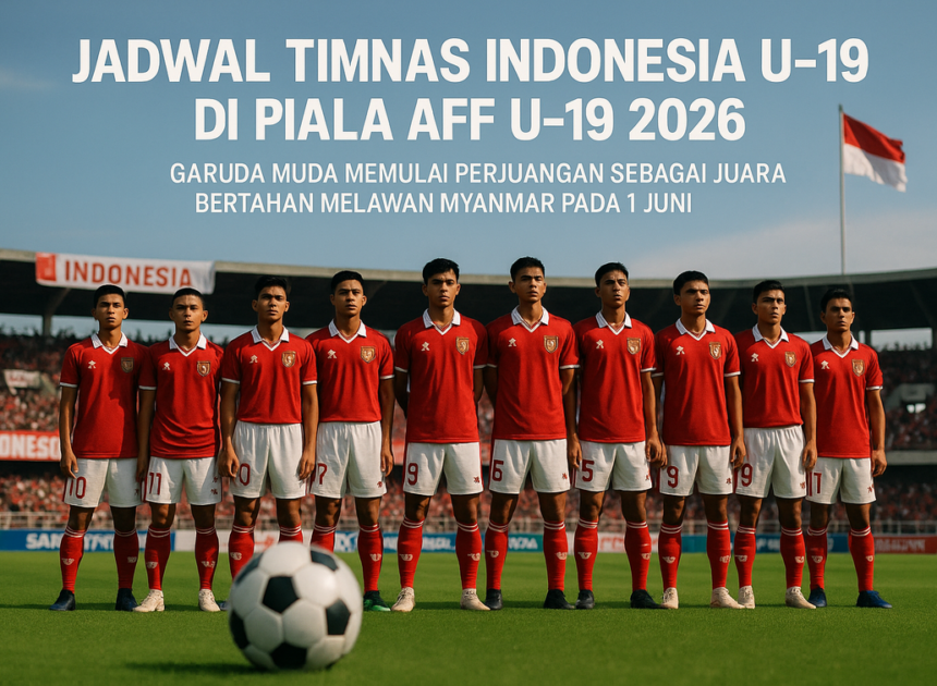 Timnas Indonesia U-19: Misi Jaga Tahta Kontra Myanmar