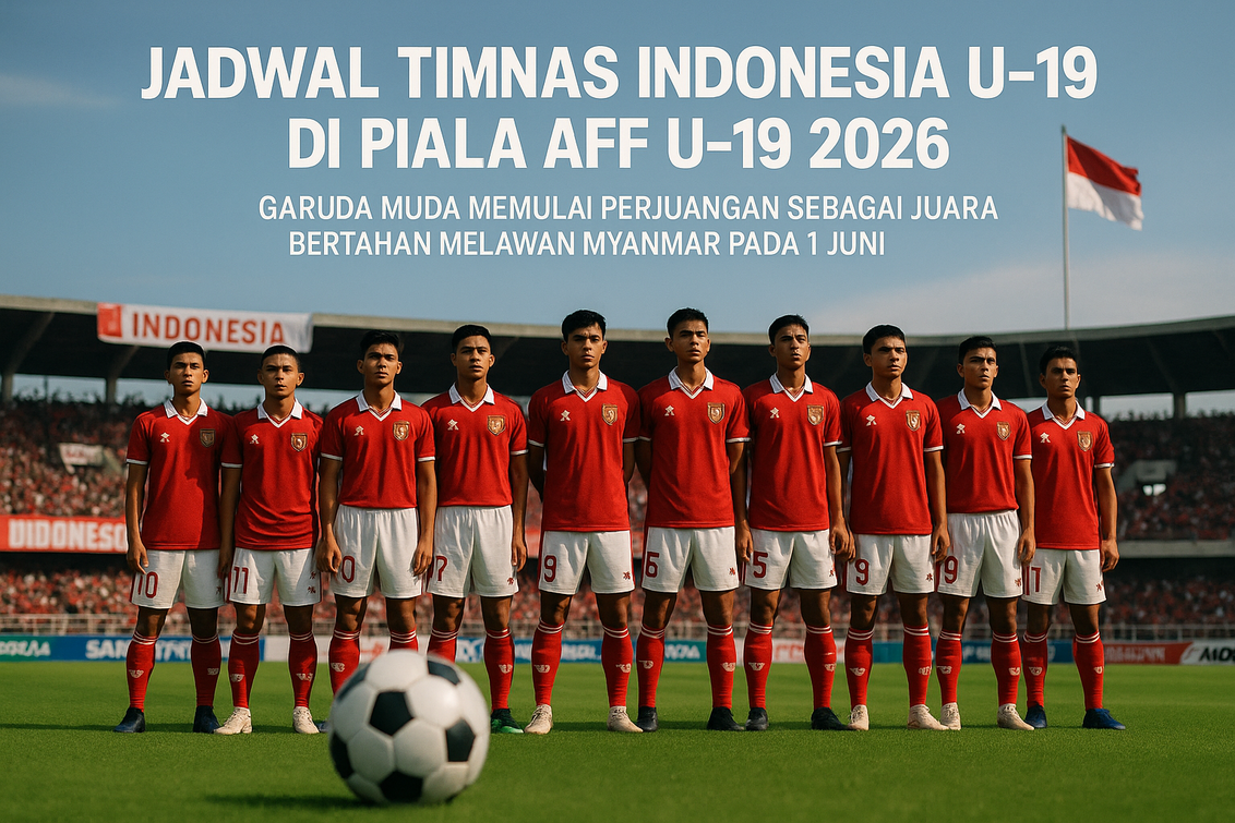 Timnas Indonesia U-19: Misi Jaga Tahta Kontra Myanmar