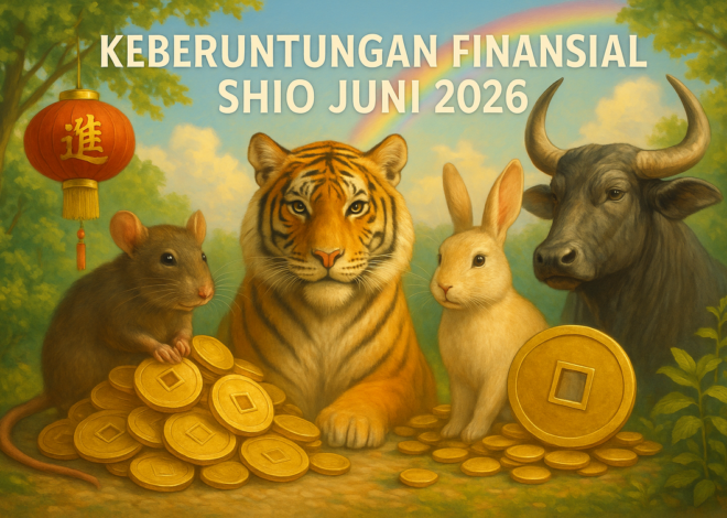 4 Shio Paling Hoki Juni 2026, Siap Terima Rezeki Besar