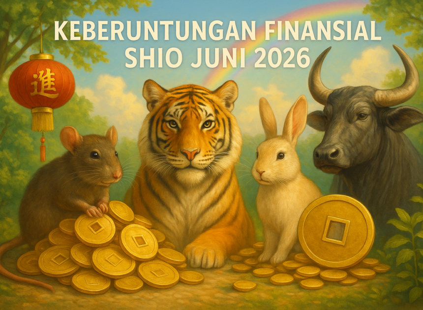 4 Shio Paling Hoki Juni 2026, Siap Terima Rezeki Besar