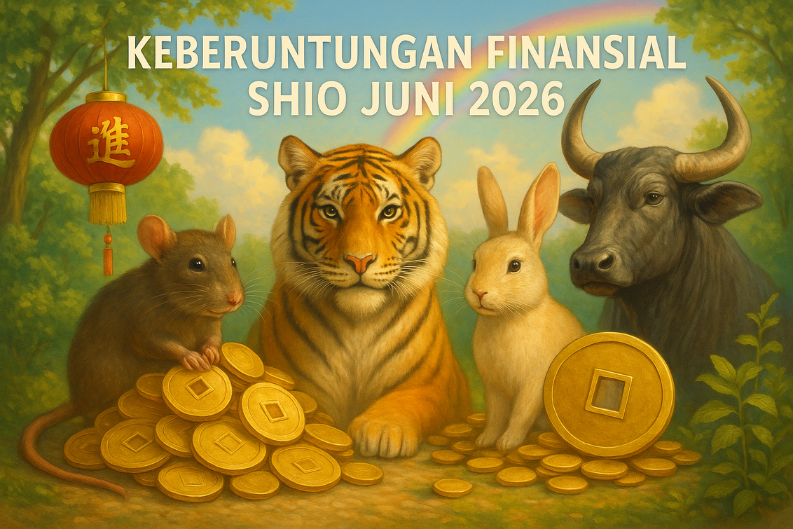 4 Shio Paling Hoki Juni 2026, Siap Terima Rezeki Besar