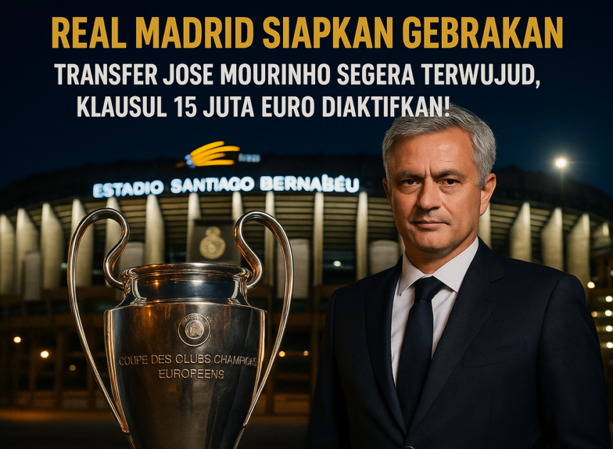 Angizo Bernabeu: Isyarat Reuni Jose Mourinho