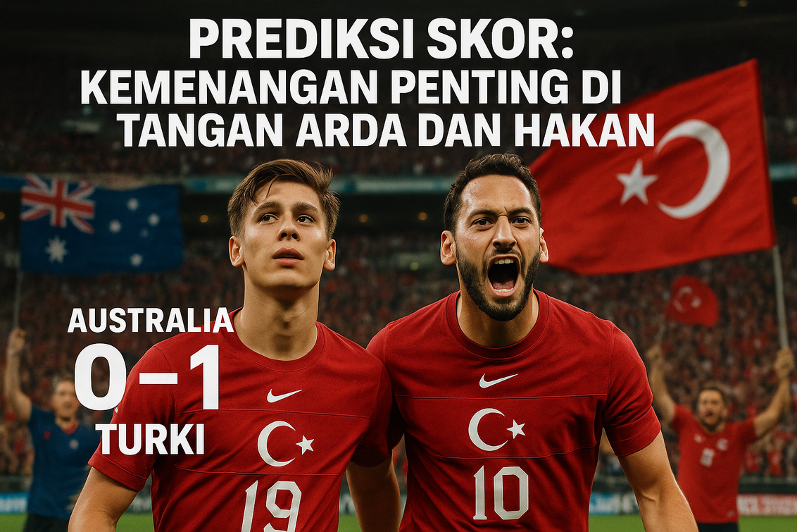 Australia vs Turki: Duel Taktik di Piala Dunia 2026