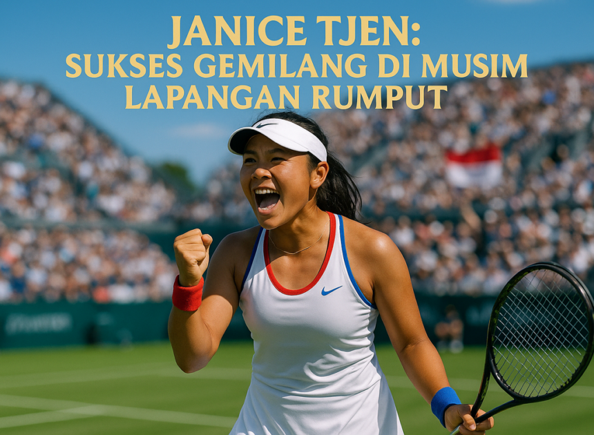 Birmingham-Open: Gemilang Janice Tjen di Rumput Inggris